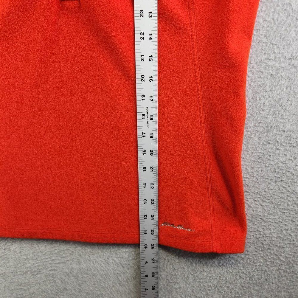 Eddie Bauer First Ascent Pullover Womens PL Red Fleece Hiking Climbing Gorpcore - Picture 9 of 14
